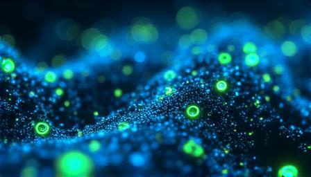 Abstract visualization of neural networks and predictive data strands